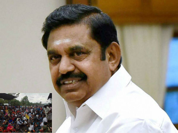 Tamilnadu CM Palanisamy conducting emergency meeting to end the Kuzhiturai rail rogo Tamilnadu CM Palanisamy conducting emergency meeting to end the Kuzhiturai rail rogo