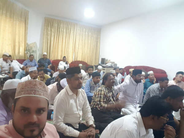 Maulid Shareef Majlis & Milady Nabi function on behalf of the quaid e millath in Abidhabi 