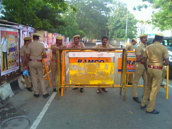 Rajinikanth fans gathered at Poesgarden to wish him 