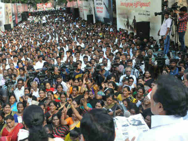dmk protest