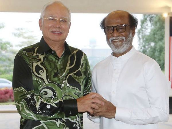மலேசிய பிரதமருடன் சந்திப்பு 