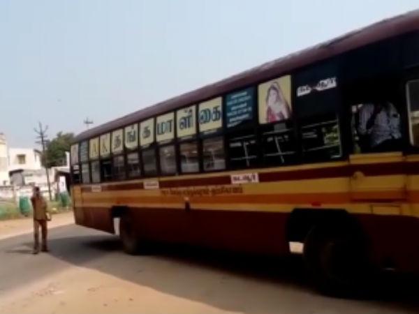 ரிவர்ஸ் எடுக்கத் தெரியாமல்... 