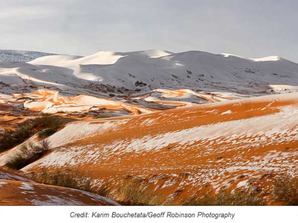 பனிப்பொழிவால் உற்சாகம் 