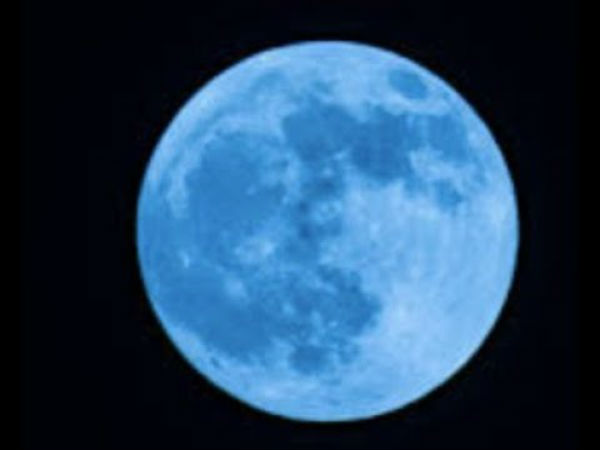 நிலவு நீல நிறமாக தோன்றுமா? 
