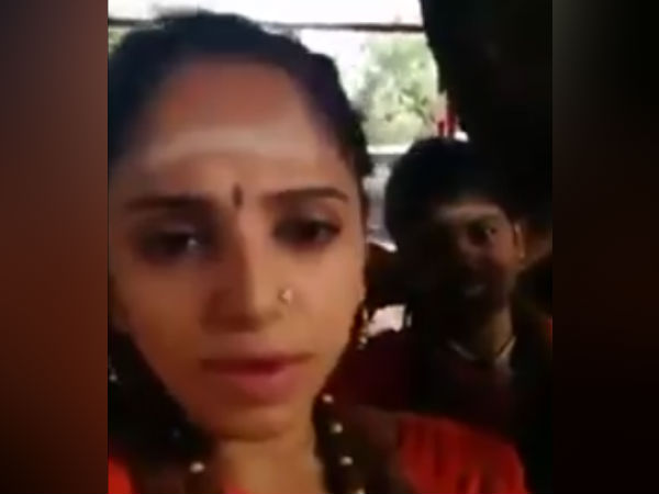  பெண் சீடரின் நாராச பேச்சு