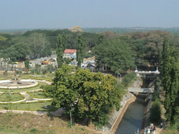 45 ஏக்கர் பரப்பளவில் பூங்கா 