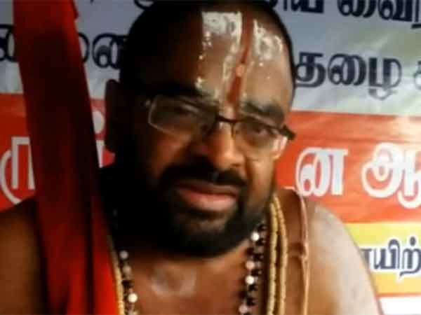  ஜீயரின் வன்முறை பேச்சு