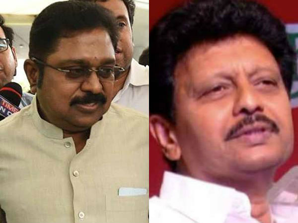 தினகரனுக்கு எதிராக திவாகரன் 