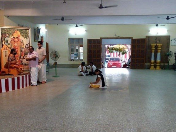 ஜீயருடன் எச் ராஜா சந்திப்பு 