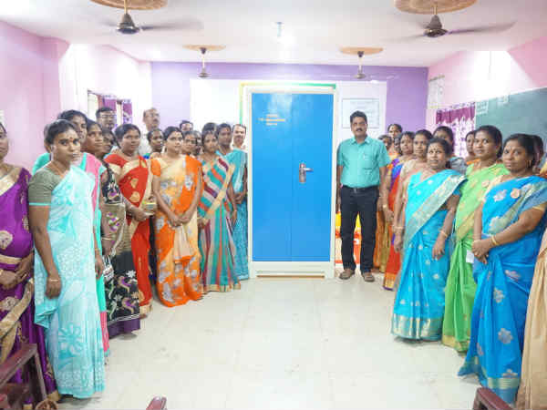 Karaikudi Ramanathan chettiyar high school conducts Vanga palagalam program 