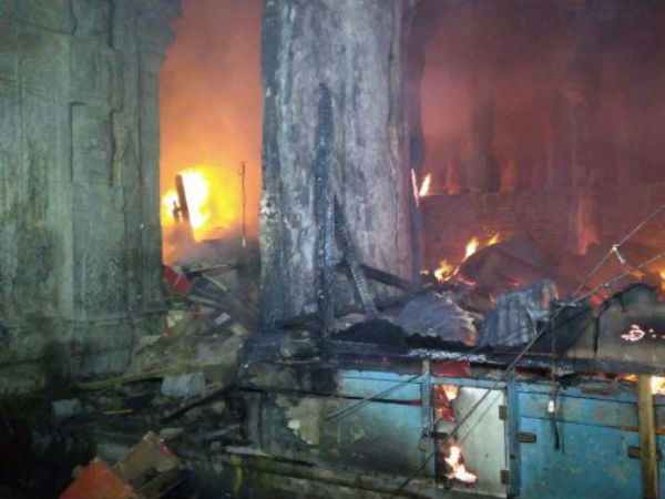 மீனாட்சி அம்மன் கோவில் விபத்து 