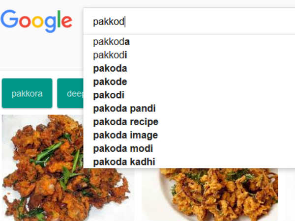 பக்கோடா என்ற வார்த்தை ட்ரெண்ட் 