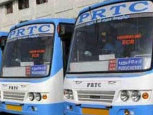 Puducherry govt transport decreases bus fare to Tamilnadu Puducherry govt transport decreases bus fare to Tamilnadu