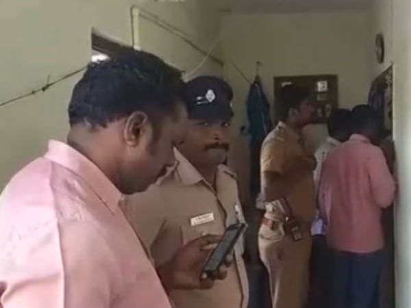 Driver of murdered railway staff Puthiyavan surrendered before police Driver of murdered railway staff Puthiyavan surrendered before police