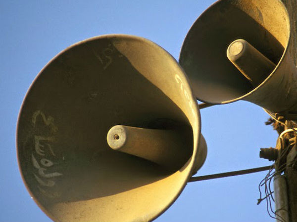 The Madurai High Court bench banned cone-shaped speakers and large speakers in Tamil Nadu The Madurai High Court bench banned cone-shaped speakers and large speakers in Tamil Nadu