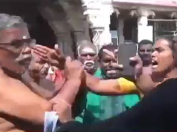 பெண் நிர்வாகி ஆத்திரம் 