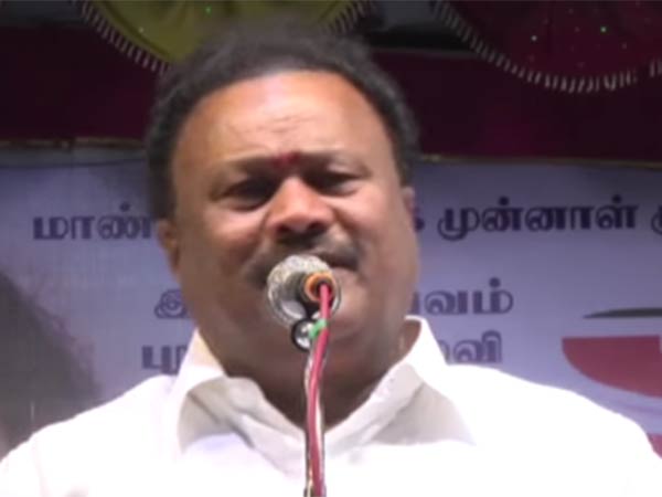 மத்திய அரசுக்கு எதிராக பேச்சு 