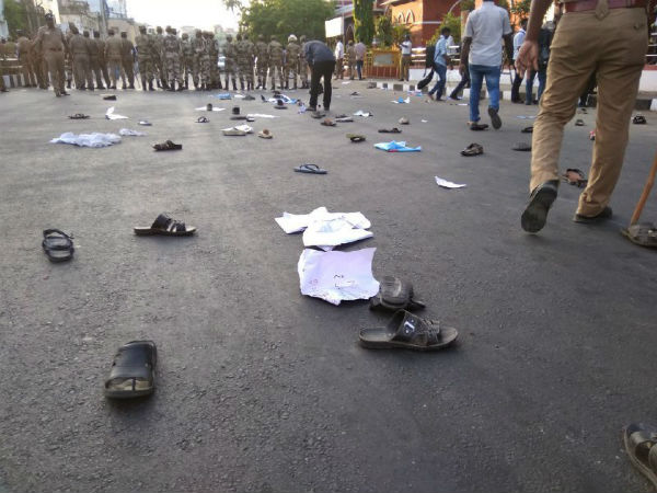 Severe protest occurs in Anna Salai: various organisations opposes IPL 