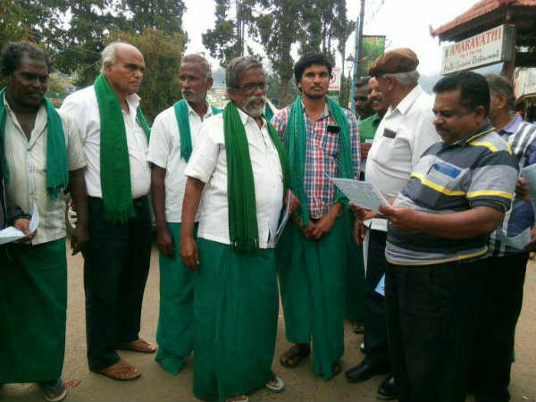 Ayyakannu announcement of the fight in Marina 