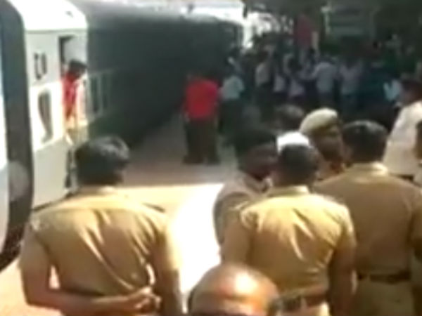 கம்யூ. ரயில் மறியல் 