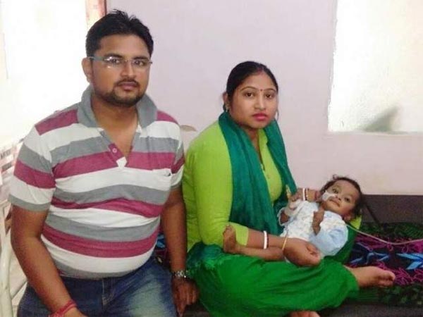 This car driver’s baby has a hole in her heart 