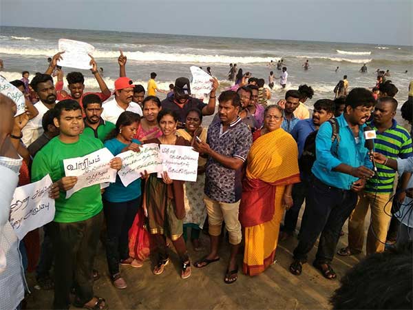 காவிரிக்காக போராட்டம் 