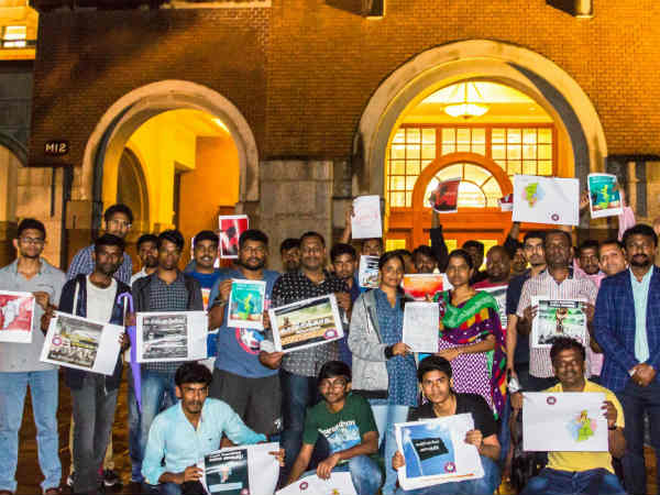 Tamils stage protest demanding CMB in Taiwan