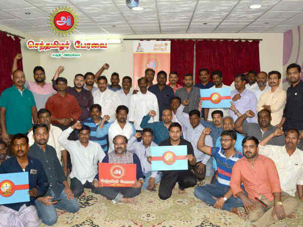 Protest took place in Saudi against delaying to set up Cauvery management 