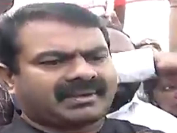 சீமான் கைது 