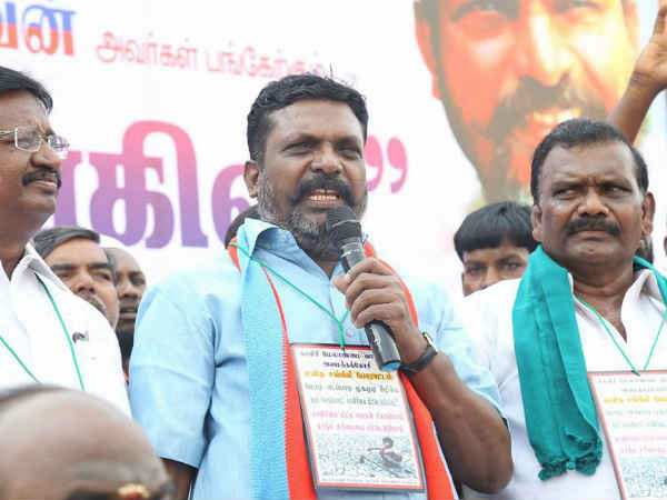 DMK and 9 other political parties doing human chain protest for CMB 