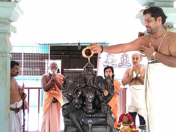 Vilambi Tamil New year special homam in Danvantri bhagavan 