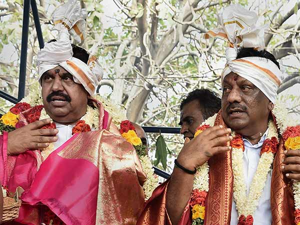 CM and Dy CM participated in Jayalalitha memorial opening Poojai 