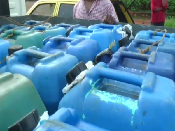1000 litre of kerosene confiscated in Kanyakumari