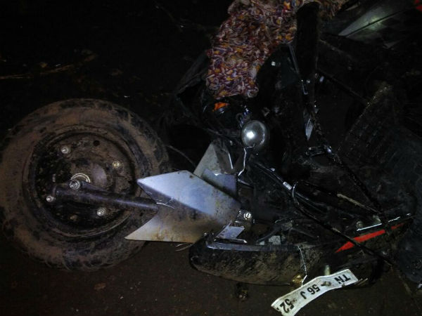 Driver arrested for caused the accident in Mettur