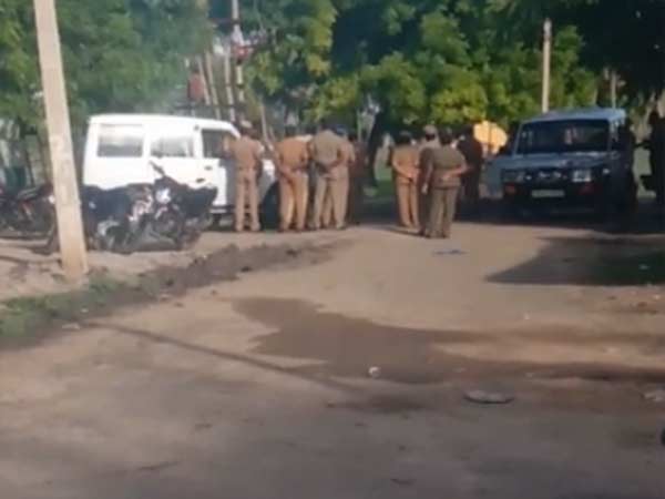 கச்சநத்தத்தில் போலீஸ் குவிப்பு 