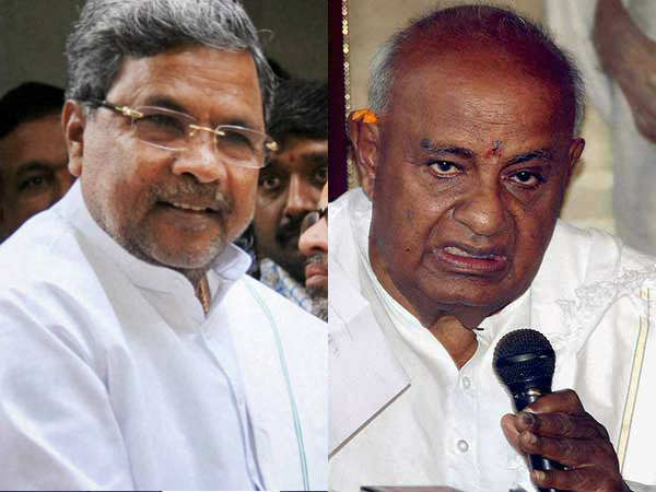 சித்து, கவுடா பகை 