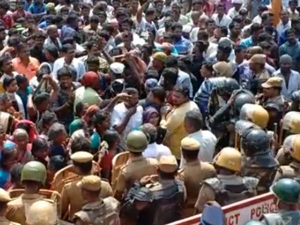 Sterlite protest turn violance like Jallikattu days 