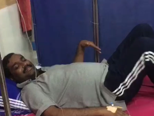 மருத்துவமனையில் அனுமதி 