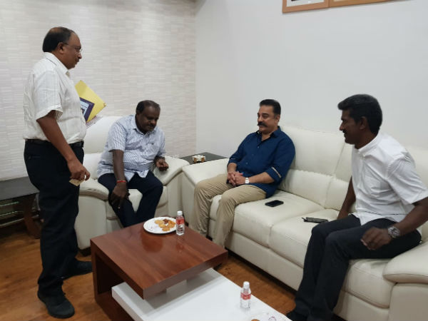 Kamal Haasan to meet Karnataka CM Kumarasamy on Cauvery issue 