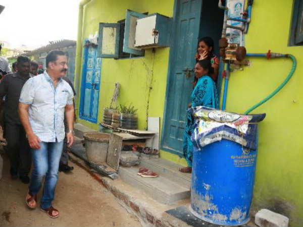 Kamal meets Pattinapakkam fishing families after got a complaint in Whistle App 