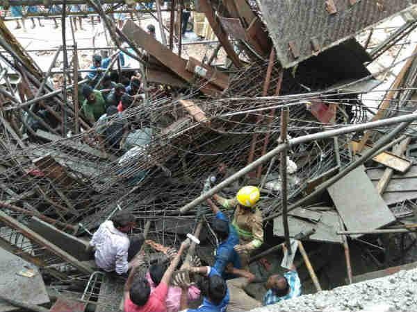  Private school building collapses - one dead near Pollachchi