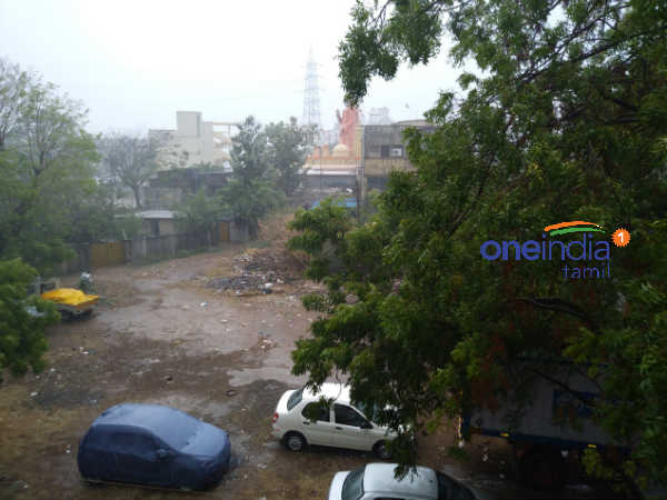 பல இடங்களில் மழை 