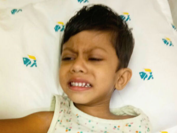 Single mother struggles to save her baby from eye cancer 