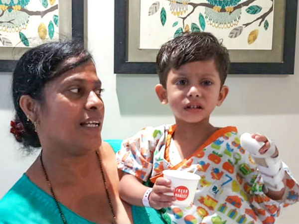 Single mother struggles to save her baby from eye cancer 