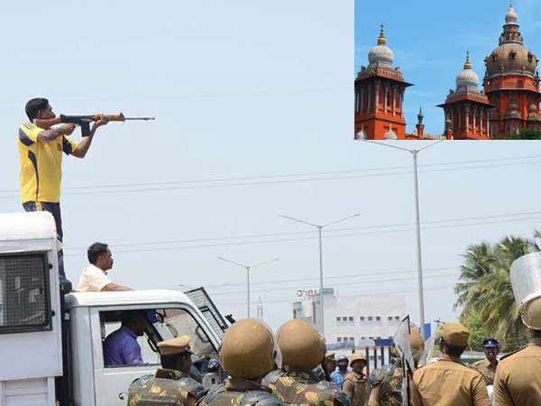 Tuticorin gun shot case transferred to Chennai Highcourt Tuticorin gun shot case transferred to Chennai Highcourt