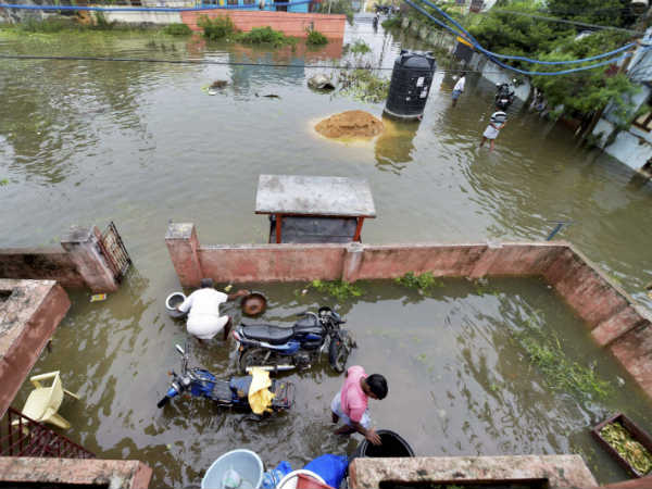 மழை நீர் தேங்க காரணம் 