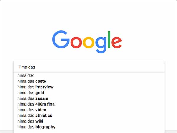 Hima Das’ caste highly searched on Google 
