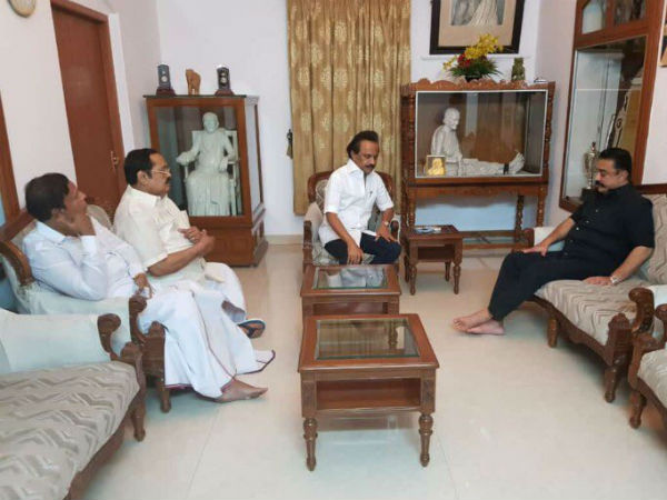  No political leader met Karunanidhi at his house