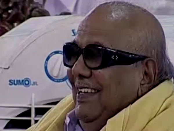 கருணாநிதி கார் விபத்து கருணாநிதி கார் விபத்து