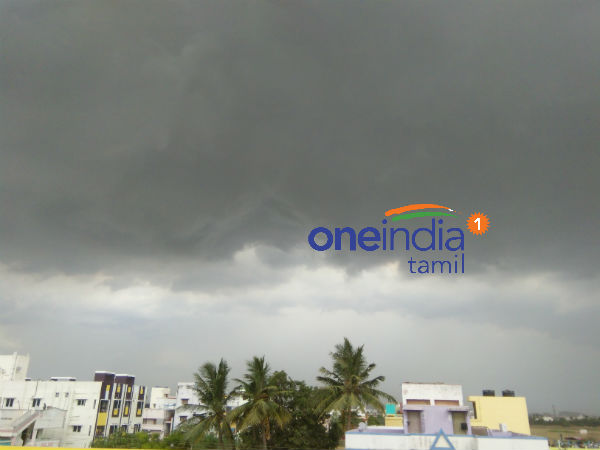 பலத்த இடியுடன் மழை 